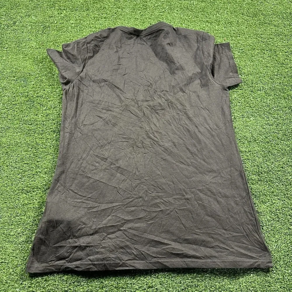 Women's Brown San Diego Padres S Short Sleeve V-Neck T-Shirt NWOT